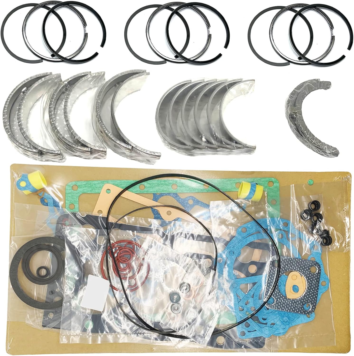 K3E Rebuild Kit Engine Replacement Parts for Mitsubishi K3E Engine Case 234 235 Tractor Excavator