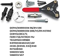 Vista 2 de Powerbuilt Kit de herramientas para quitar e instalar el embrague de aire acondicionado, removedor e instalador de embragues de compresor de CA