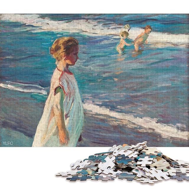 Foto 8 de 8 de Joaquín Sorolla Y Bastida Pinturaarte Rompecabezas De Madera 1000 Piezas, Puzzles Museo para Adultos