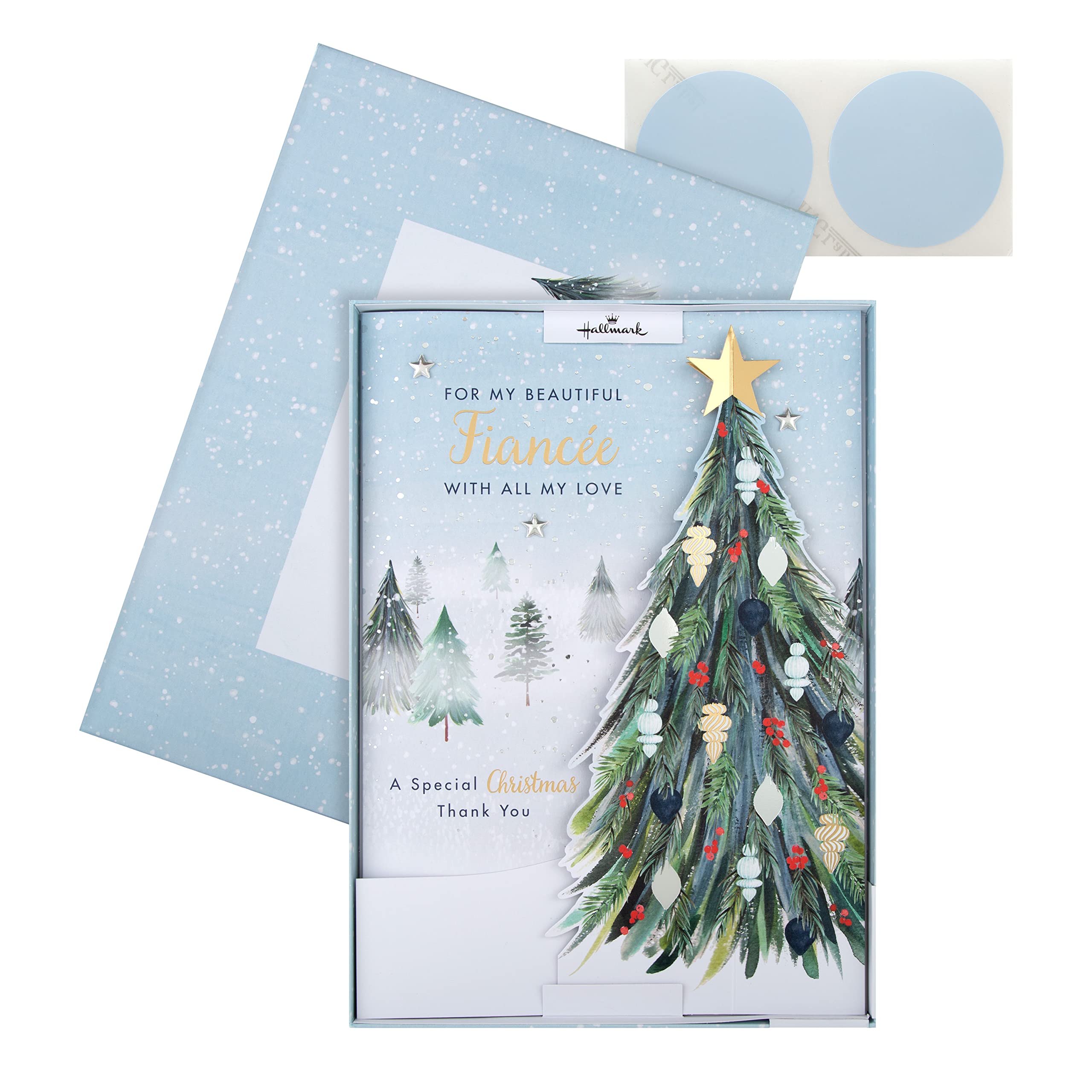 Hallmark Biglietto Di Natale Per Nipote – “Per Una Nipotina Meravigliosa”, Con Busta, 237x165 Mm
