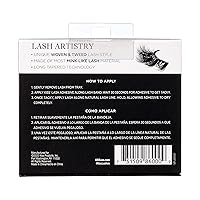 Vista 2 de KISS Lash Couture Masterpiece - Pestañas postizas estilo 02, 'Haute Couture', pestañas de lujo únicas, pestañas postizas sintéticas de visón
