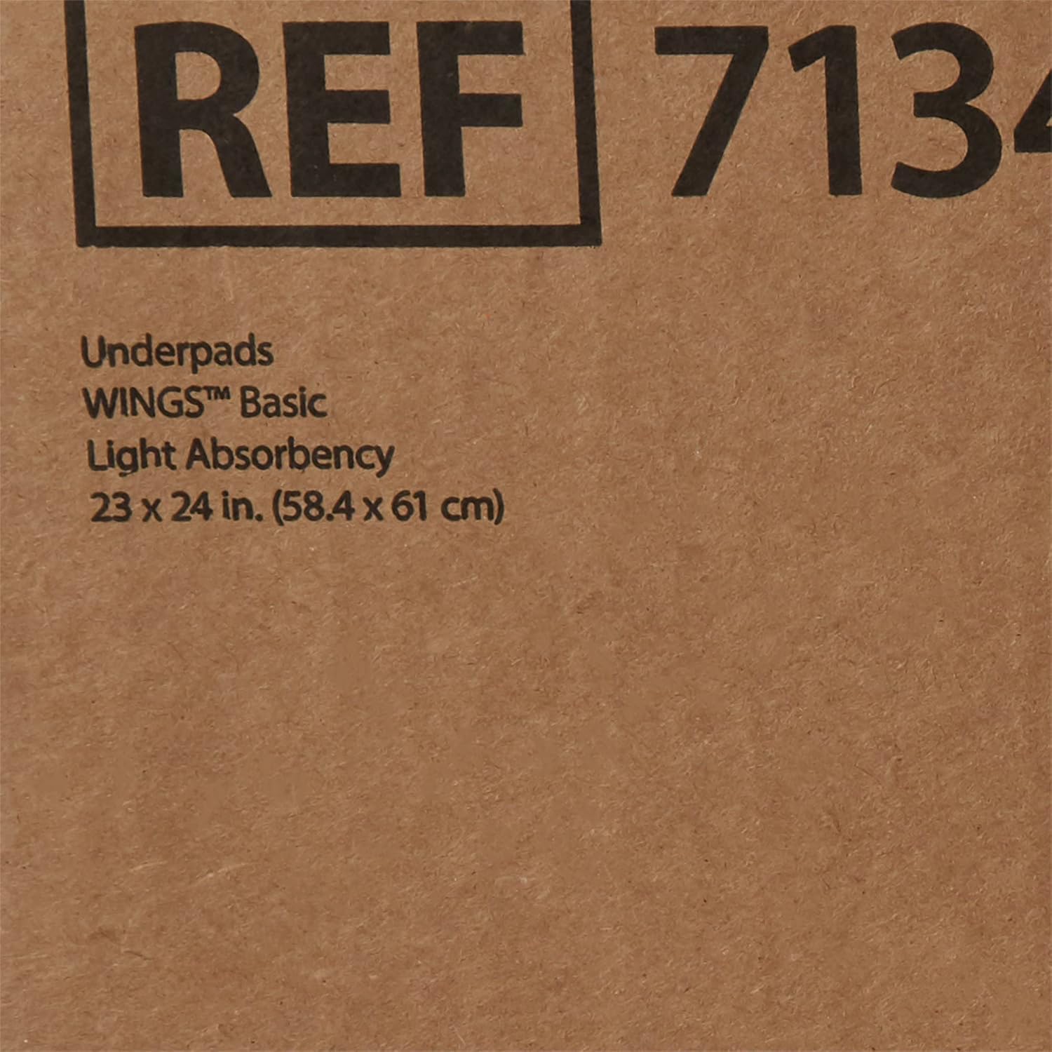 Covidien 7134 Simplicity Fluff Underpad, Moderate Absorbency, 23 x 24 (Pack of 200)