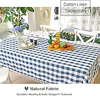 Vista 67 de Table Cloth Rectangle Table-Rustic Gingham Tablecloth Buffalo Plaid Table Cloth for Thanksgiving Christmas Kitchen Dining Room