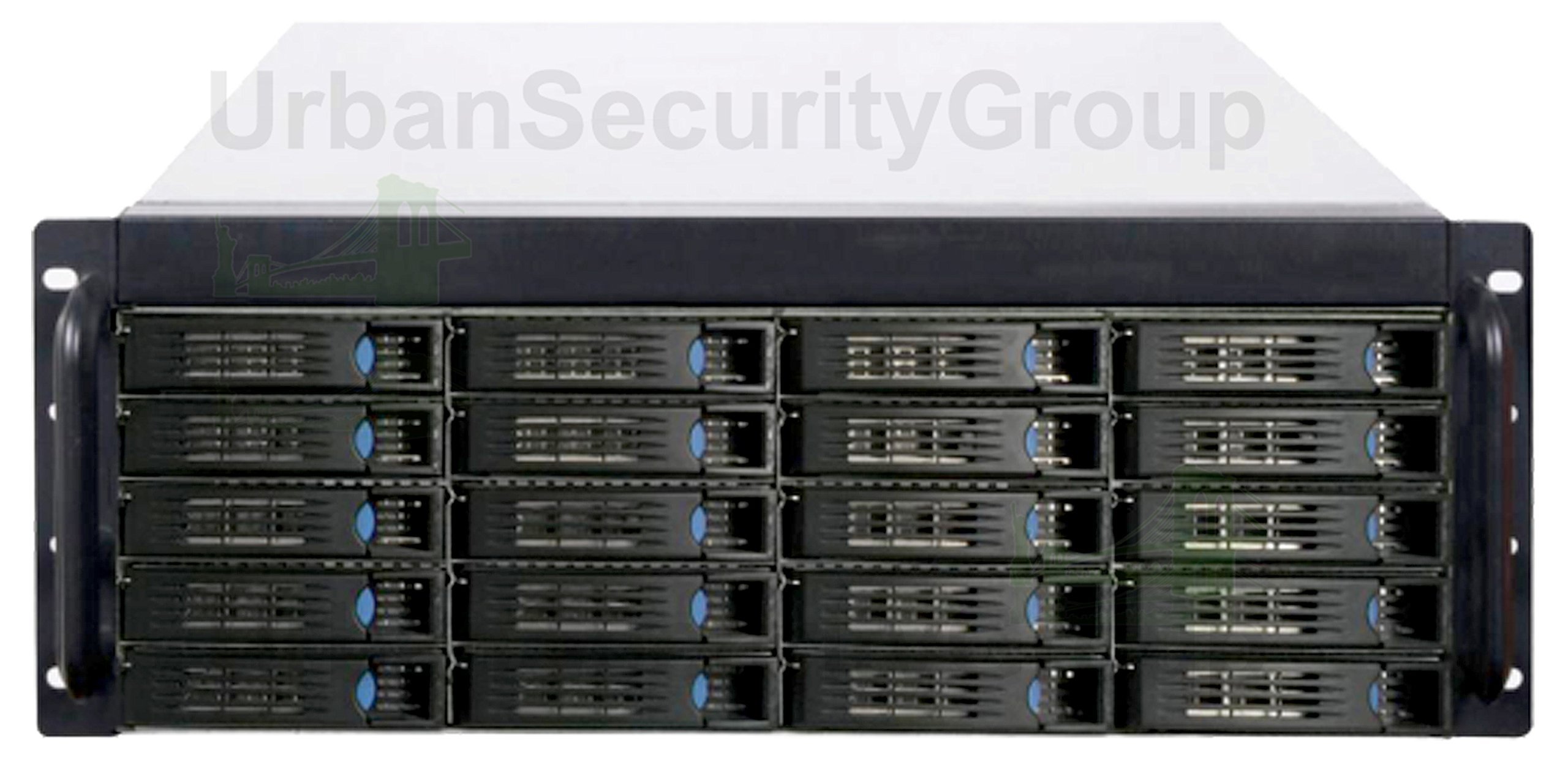 USG 8MP 256 Channel H.265 Ultra 4k IP Security NVR 8.2MP 3840x2150 Resolution @ 30FPS Max 80TB HDD, 
