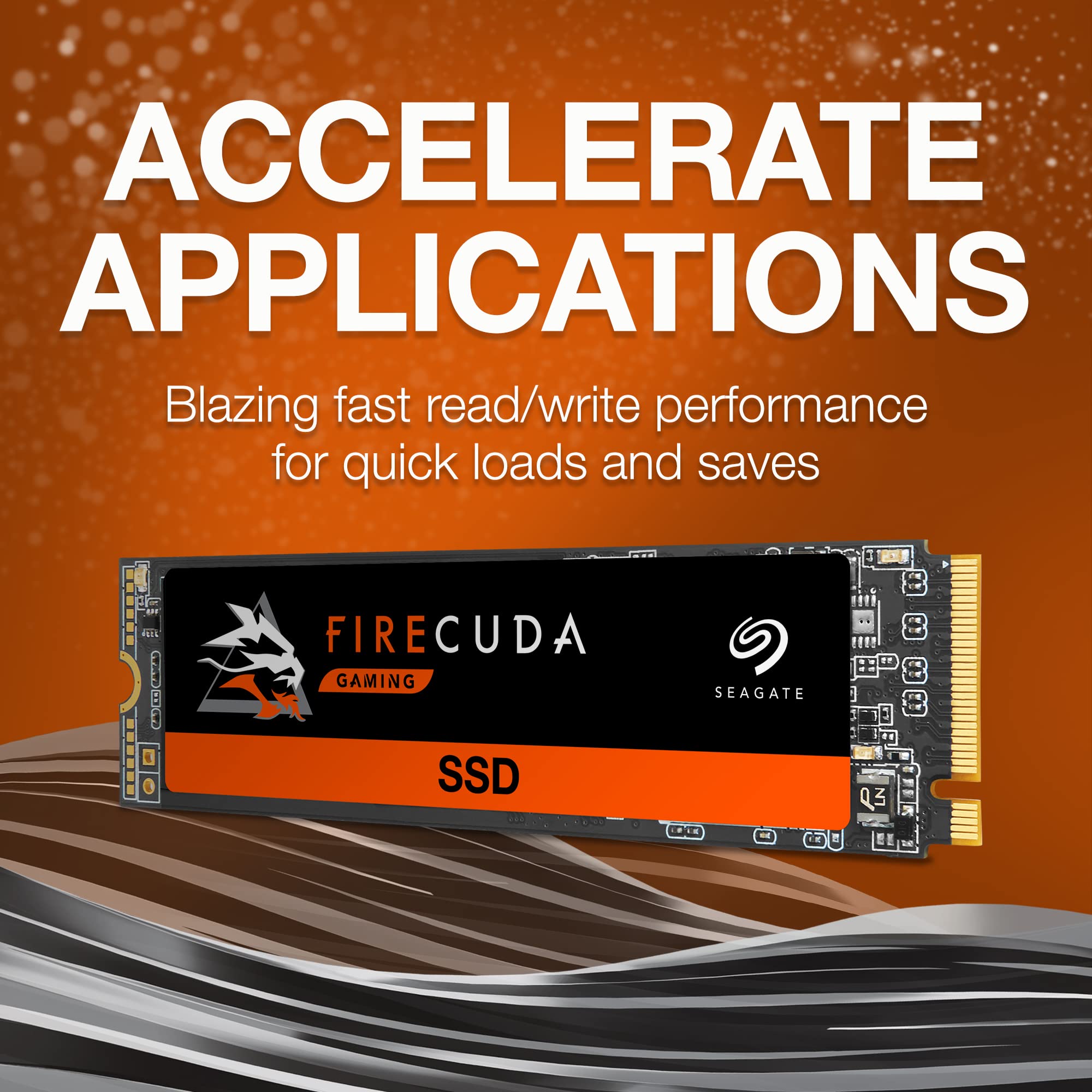 Seagate FireCuda 510, 500GB, Performance Internal SSD, M.2 PCIe