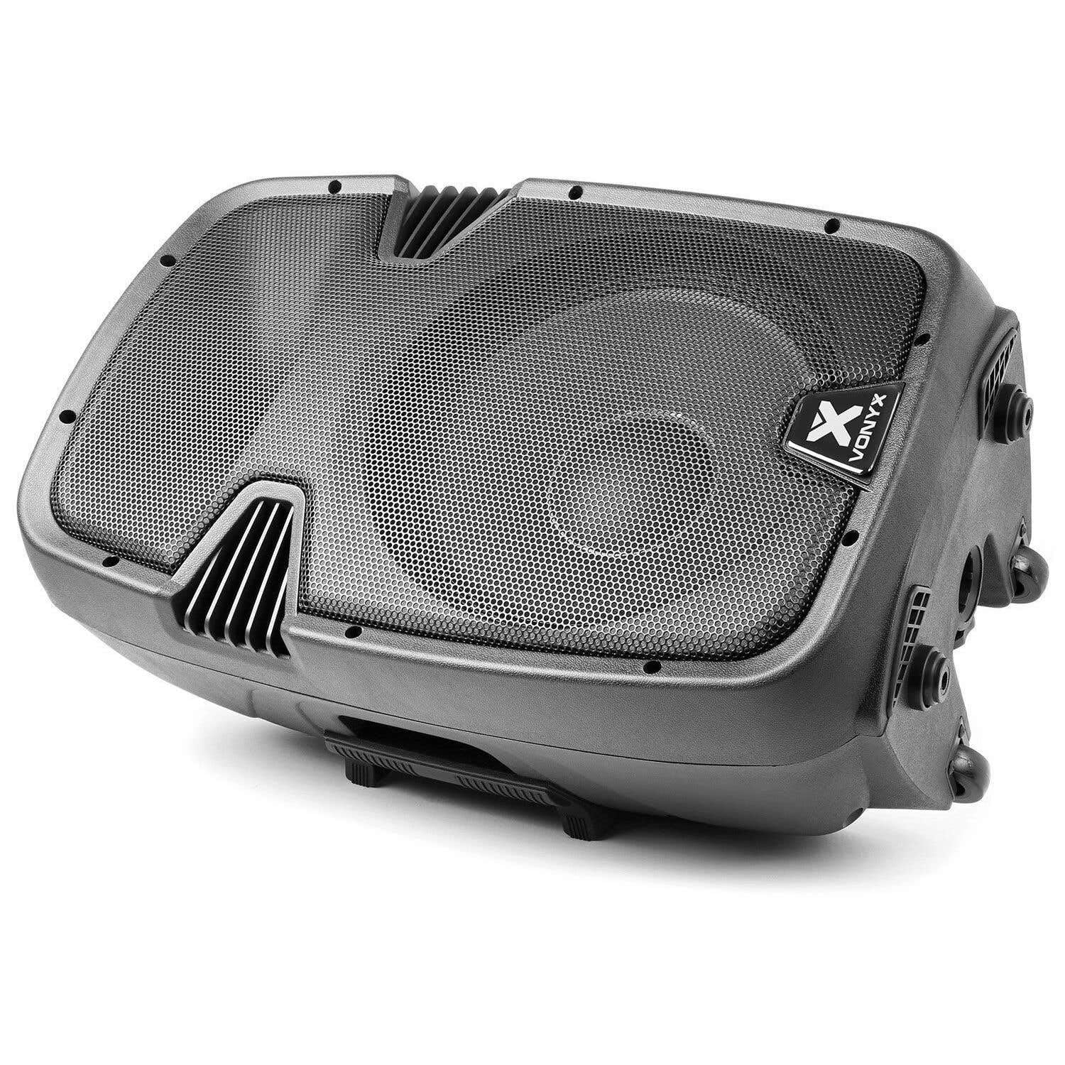 Cassa altoparlante portatile con 2 microfoni e ricevitore bluethooth Melchioni