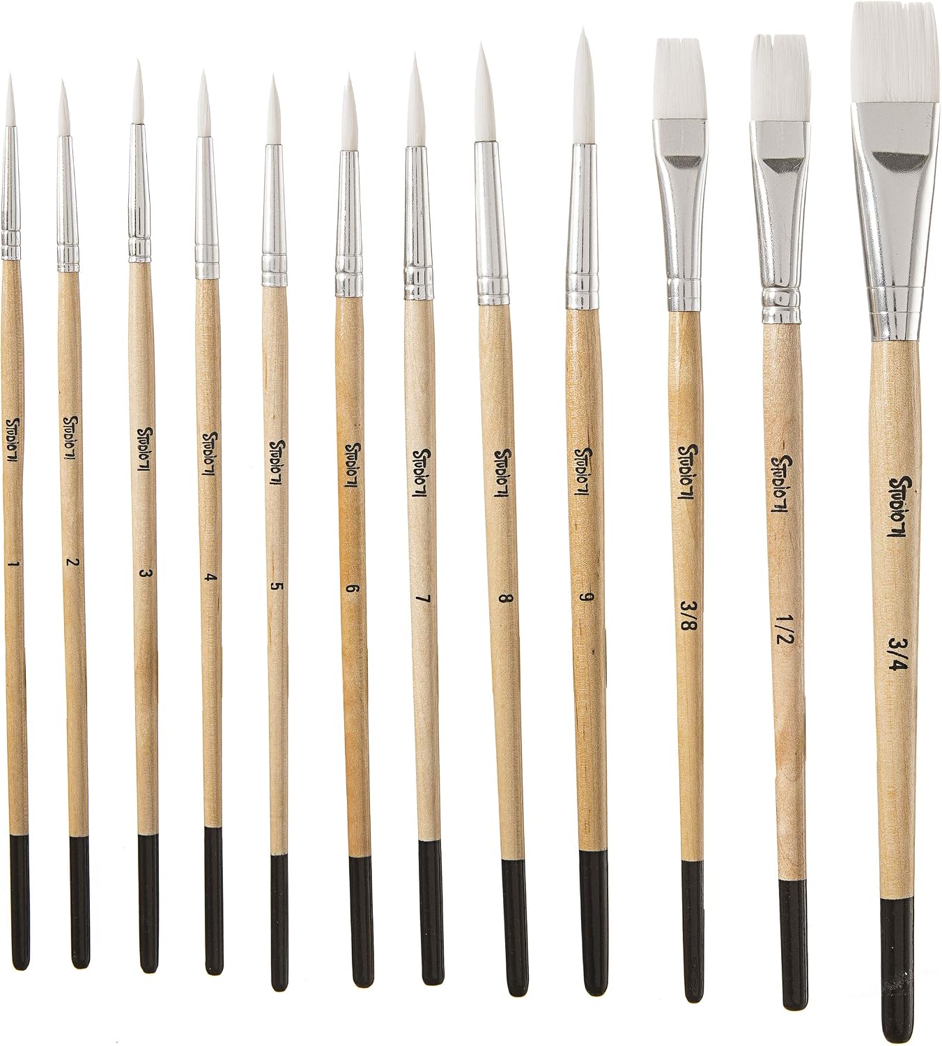 Darice Artist Bundle - Art Supplies for Painting - Canvas, Acrylic Paint, Palette and Brushes - Makes a Great Gift - 27-Piece Set