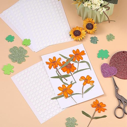 Miniatura 5 de Adhesivos adhesivos de doble cara transparentes, de doble cara, de acrílico redondo, sin rastros, adhesivo fuerte, impermeable, para manualidades,