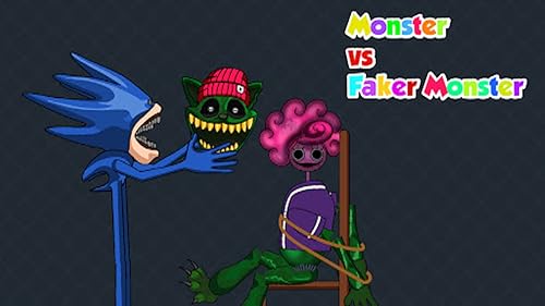 Blue And Red Monster VS People Ragdoll Battle