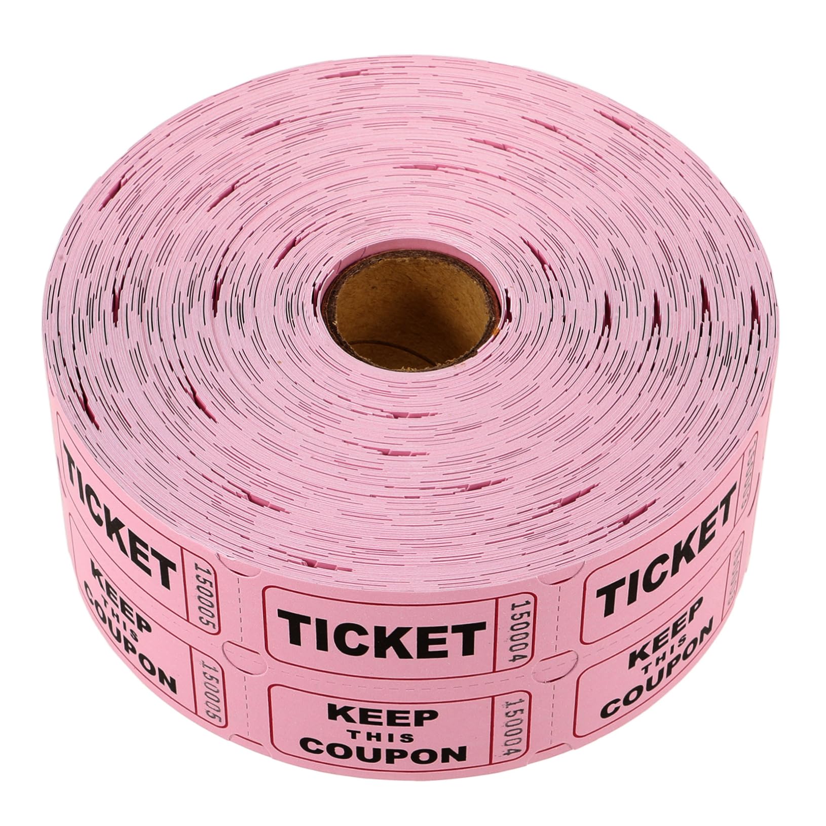 PRETYZOOM 4 Rollos boletos para la rifa de boletos Entradas para eventos Boletos de puerta boletos para la rifa del festival boletos de subasta billetes entradas para la fiesta