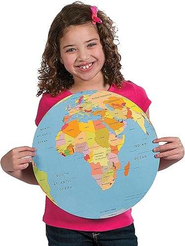 Miniatura 2 de Fun Express Recortes de globo jumbo – Suministros escolares bíblicos para vacaciones VBS – Decoración – Actividades educativas y de aprendizaje para