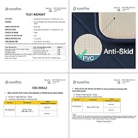 Vista 6 de Flamingo P Tapete de baño de espuma viscoelástica, antideslizante, de secado rápido, lavable a máquina, tapete de baño grueso para suelo de baño