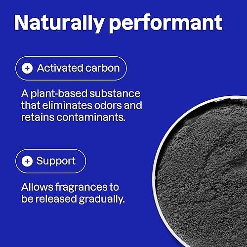 Miniatura 5 de ATTITUDE Purificador de aire, ambientador de carbón activado, removedor de olores, a base de plantas y minerales, vegano, manzana verde y albahaca,