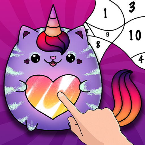 Caticorn Coloring Book By for Android