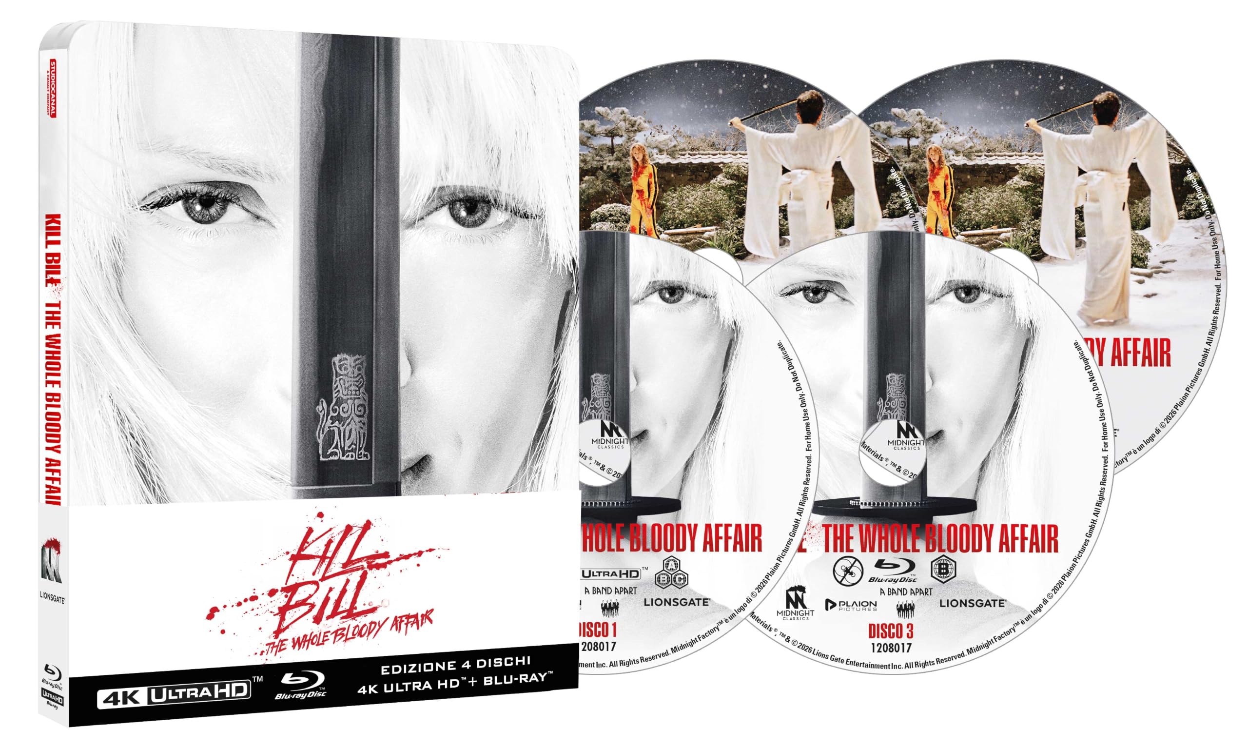 Kill Bill - The Whole Bloody Affair 2 4K UHD