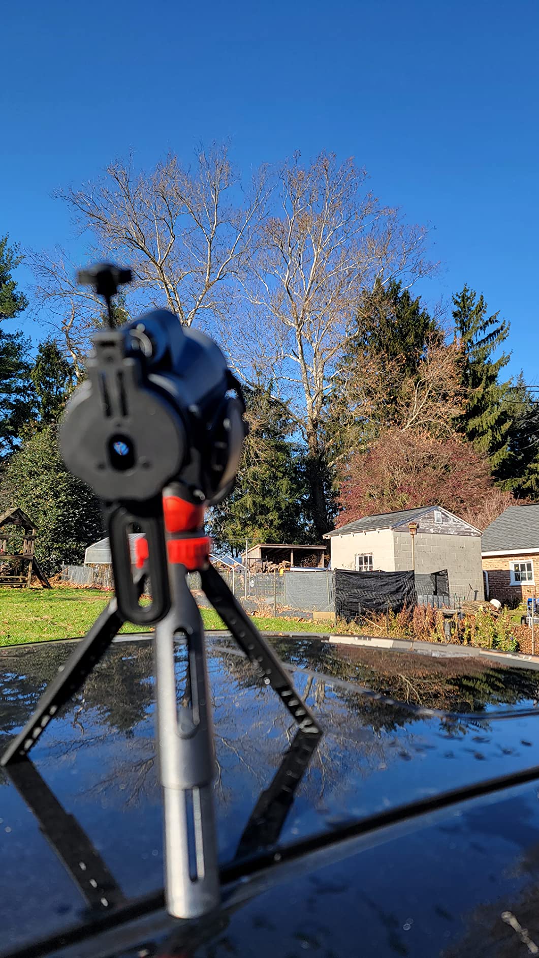 8/mo Finance Viajero 12x56 ED Monocular Telescope with Smartphone