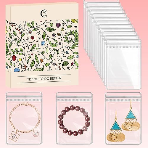 Miniatura 10 de Organizador de joyas de acrílico transparente para mujer apilable caja de almacenamiento de joyas de plástico grande organizador de almacenamiento