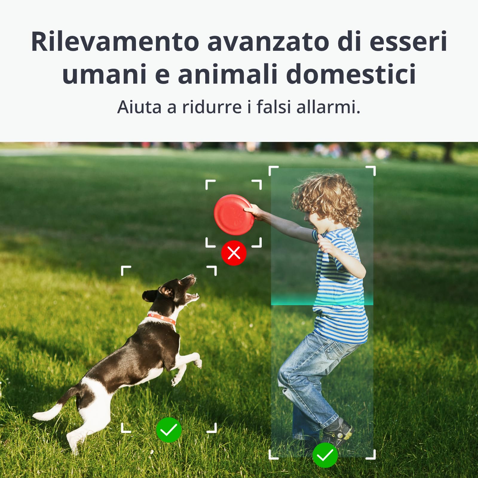 SwitchBot Kit di telecamera di sicurezza wireless, telecamera esterna 2K con pannello solare, sorveglianza continua per la sicurezza della casa, visione notturna a colori, rilevamento AI di movimento