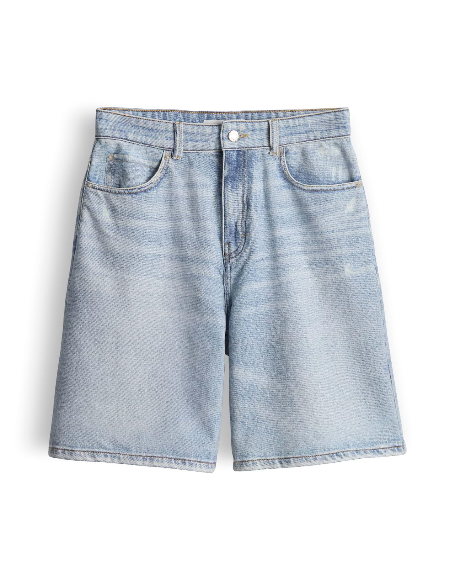 OPUS PANTS Damen Shorts | CYDRA Cruise Sweat Short in authentischem Denim Look