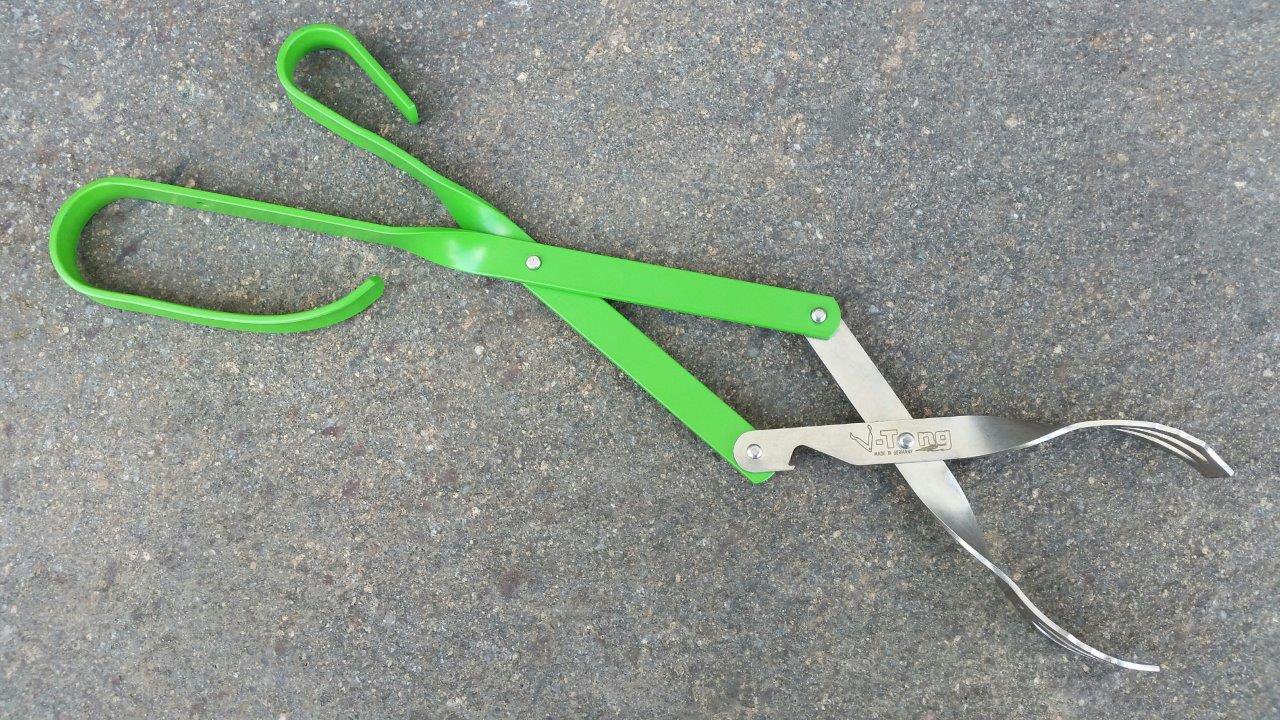 Basiszangen Konfigurator verschieden Längen/Farben Größe 43 cm, Farbe grün