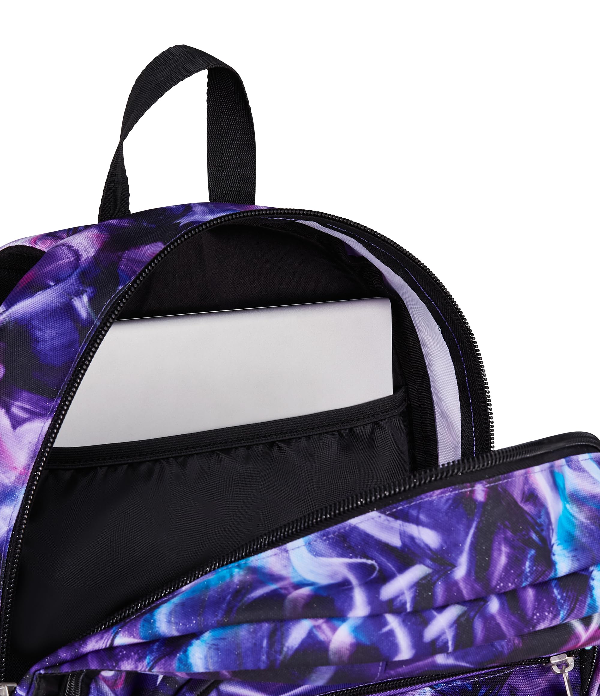 Seven Zaino Scuola Dual LOVEPASS, Doppio Scomparto, Viola, 32 L, Multifunzione, Tasca attrezzata, Tasca laterale porta borraccia, Scomparto porta pc ablet, Scuola media e superiore, Bambina, Ragazza