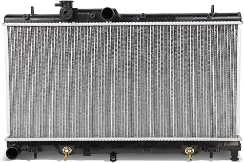 DNA Motoring OEM-RA-2331 Radiador de núcleo de aluminio de ajuste directo estilo OE compatible con 00-04 Legacy/Outback, 03-06 Baja, 27 pulgadas de