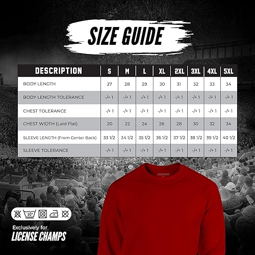 Miniatura 5 de License Champs Sudadera de cuello redondo  Merch oficial del día del partido de la NCAA de la universidad  para hombre y mujer  logotipo de bar