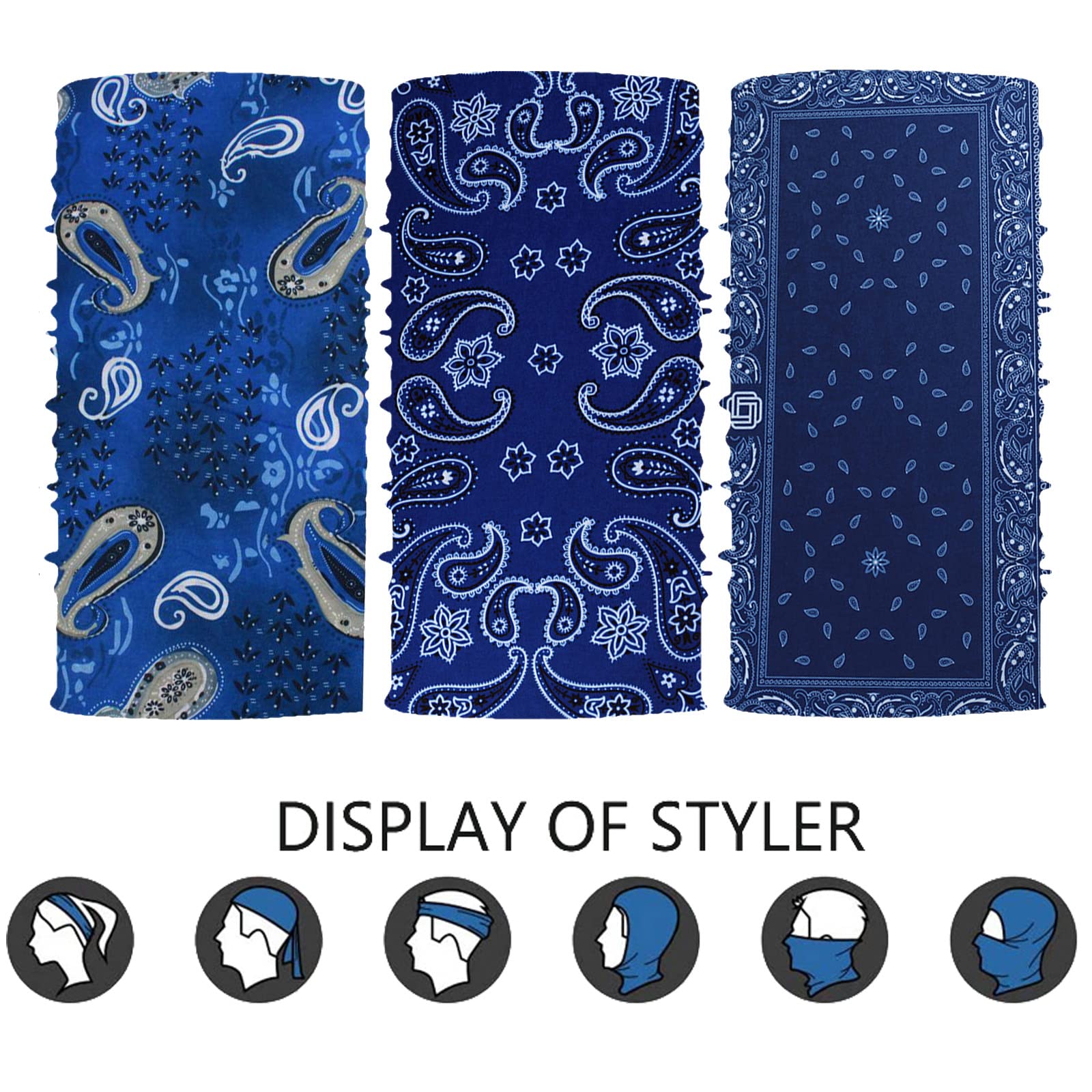 Máscara de Polaina Para El Cuello Polaina de cuello Unisex adulto