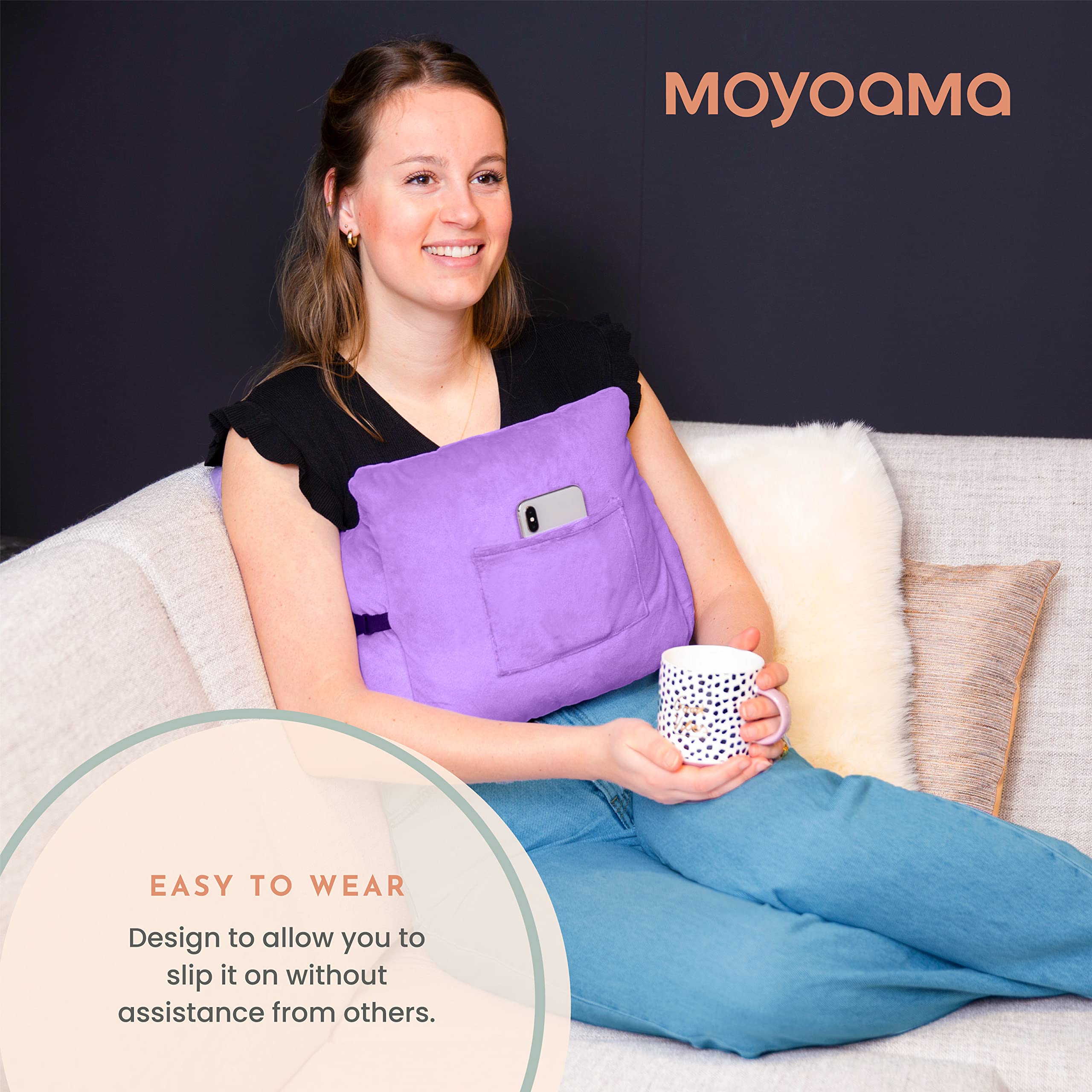 Mastectomy Post Op Comfort Pillow with Pocket Breast Cancer Surgery