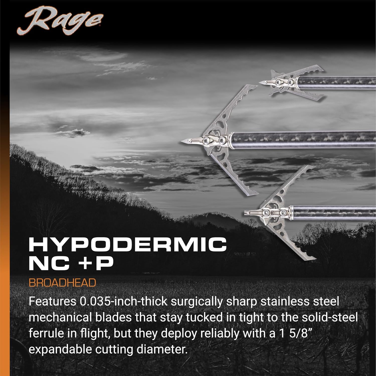 Rage Arrow Broadheads