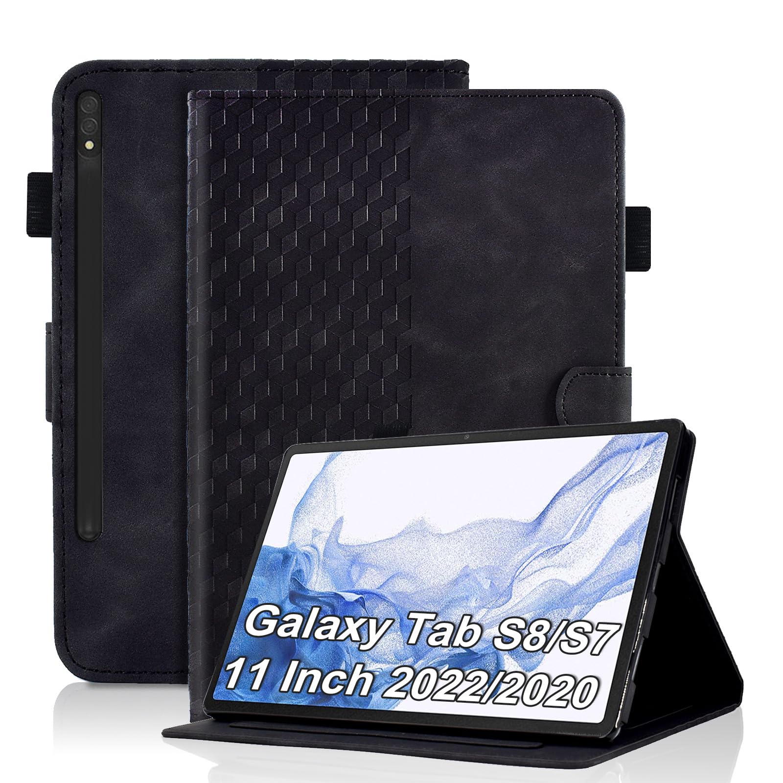 Case for Honor Pad X8a 11 Inch Tablet 2024 Protective Case Premium Leather Folio Smart Case with Auto Sleep/Wake Pen Holder Card Slot for Honor Pad X8a- Dark Green — view 192