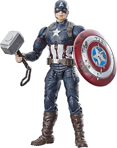 Marvel Legends- Captain America digno, Vengadores Endgame, exclusivo de Walmart