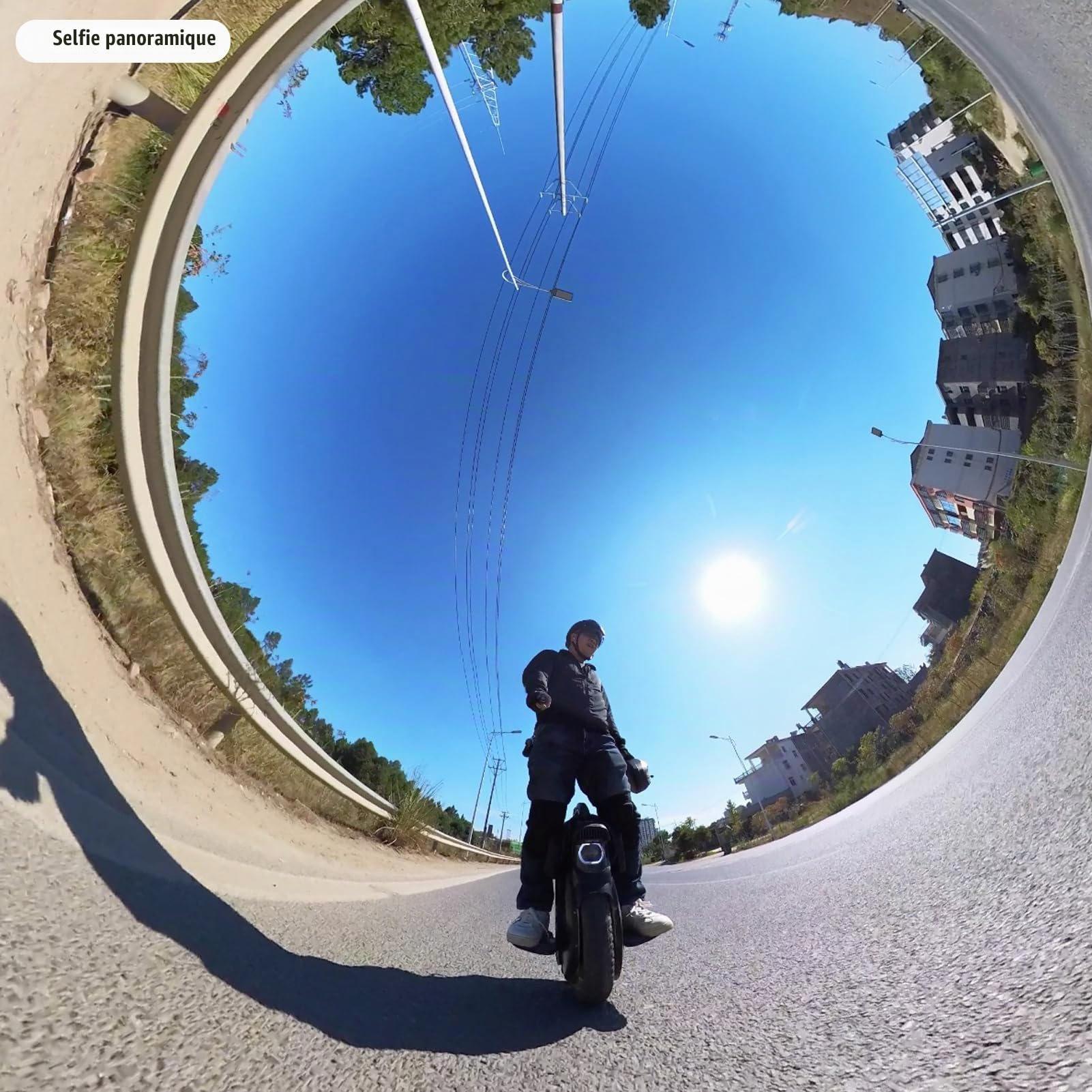 Perche à Selfie, pour caméra de Sport, Visser en Fibre de Carbone Panoramique télescopique pour X3 pour One RS pour GO 2 pour One X2