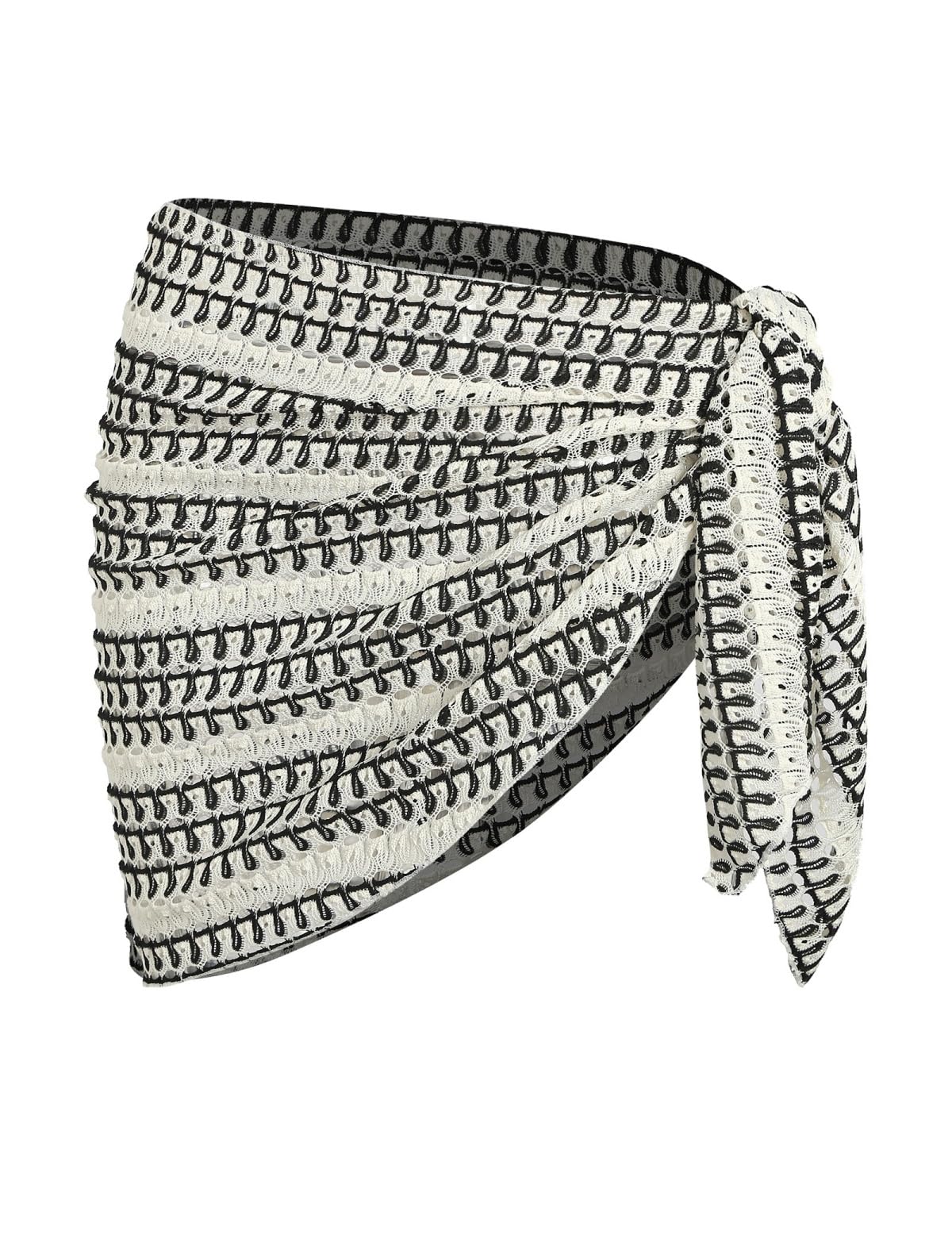 Women's Sarong Coverups Beach Wrap Sheer Bikini Wraps Chiffon Cover Ups for Swimwear-image-35