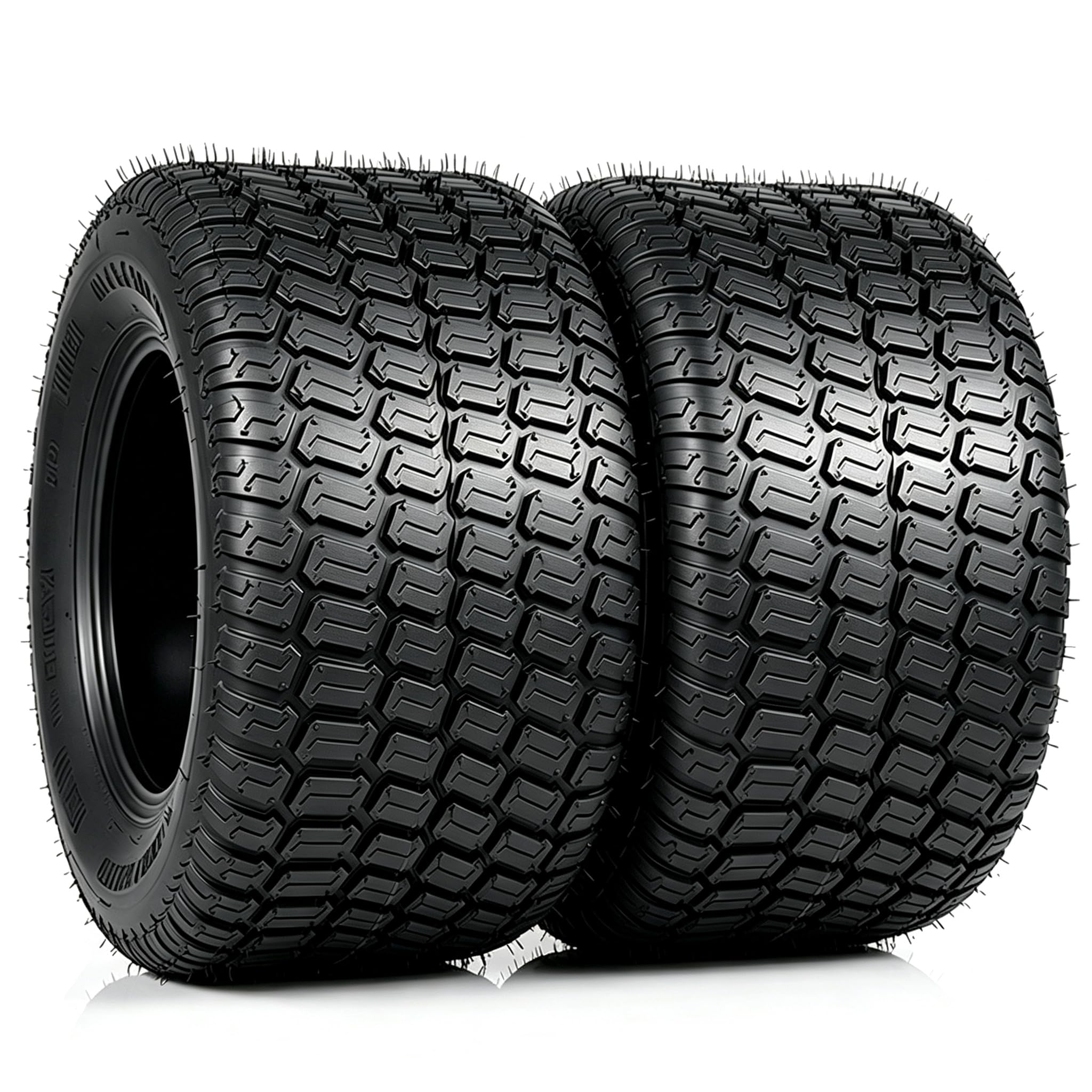 PROPARTS Set of 2 20x10.00-8 Lawn Mower Tires, 4PR 20x10x8 Turf Tires for Riding Mower &amp; Garden Tractor, 1190 lbs, Tubeless