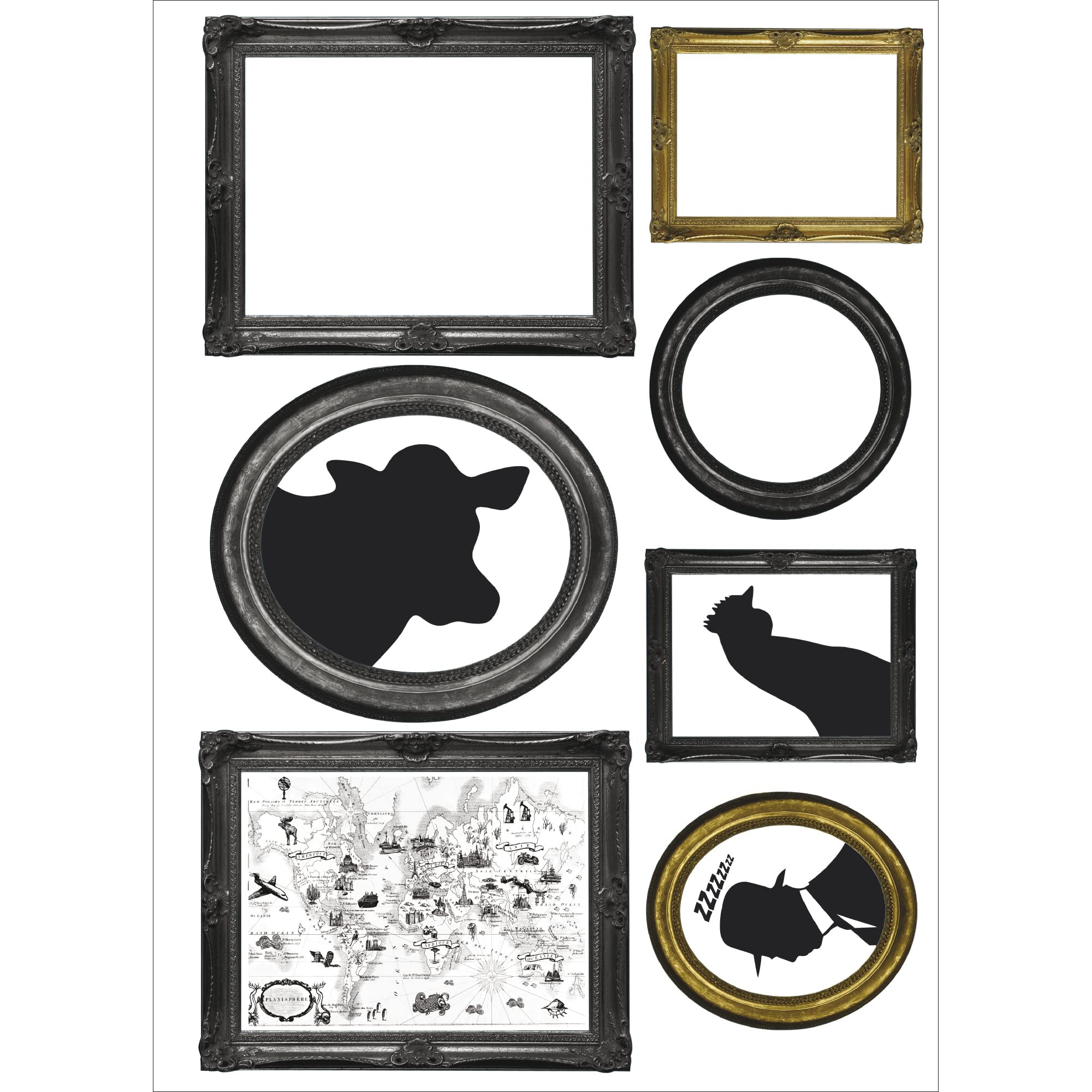 Wall stickers adesivo murale Io e te come nelle favole