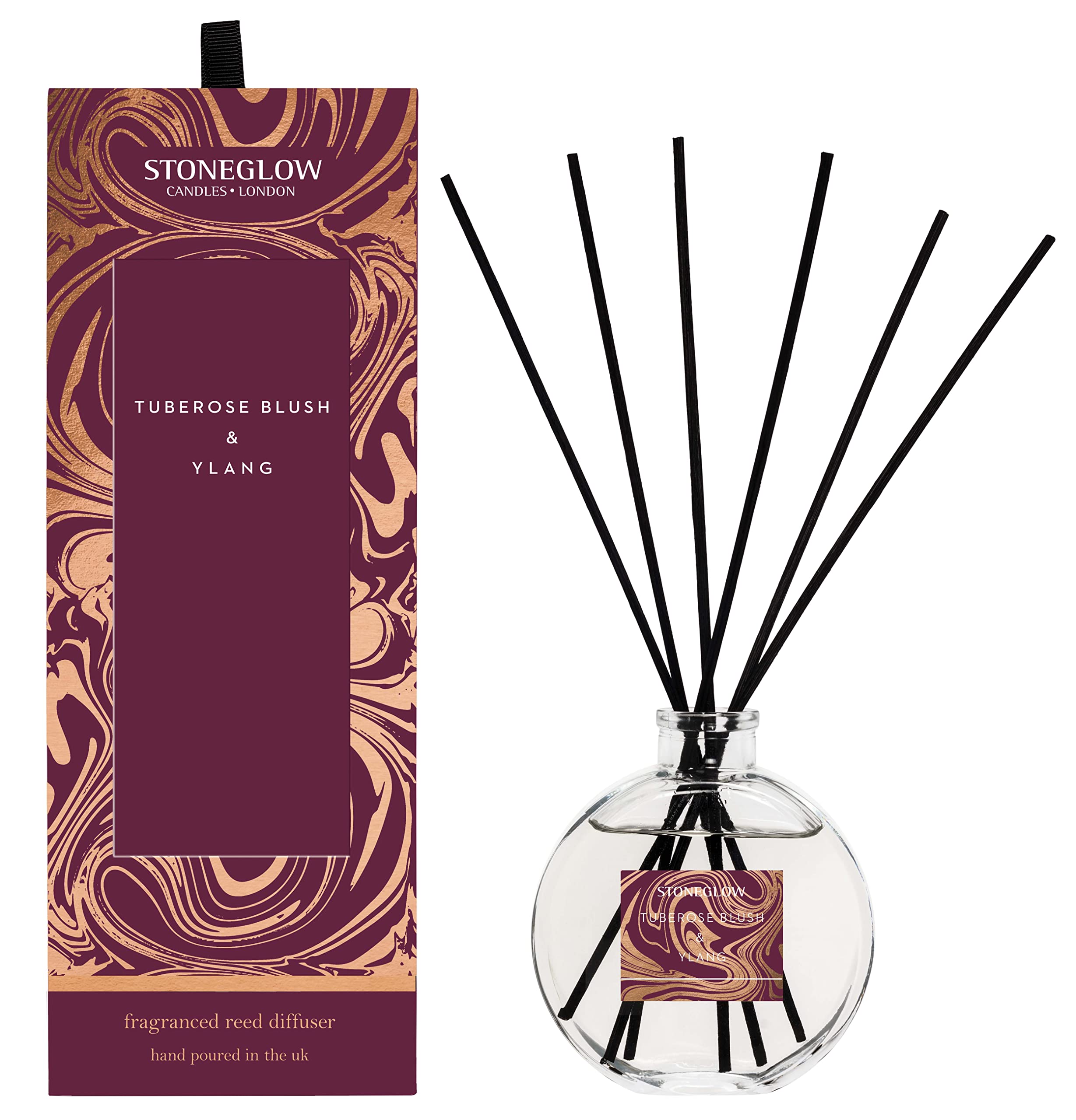 Stoneglow Candles Modern Classics Reed DiffuserTuberose Blush & Ylang from B&Q