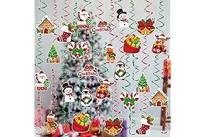 CCINEE Christmas Swirls Decoration