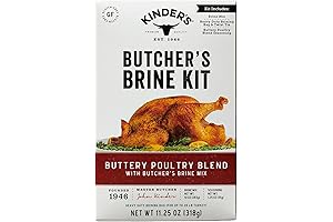 Kinder's Flavorful Turkey Brine and Rub Kit: Perfect for Thanksgiving