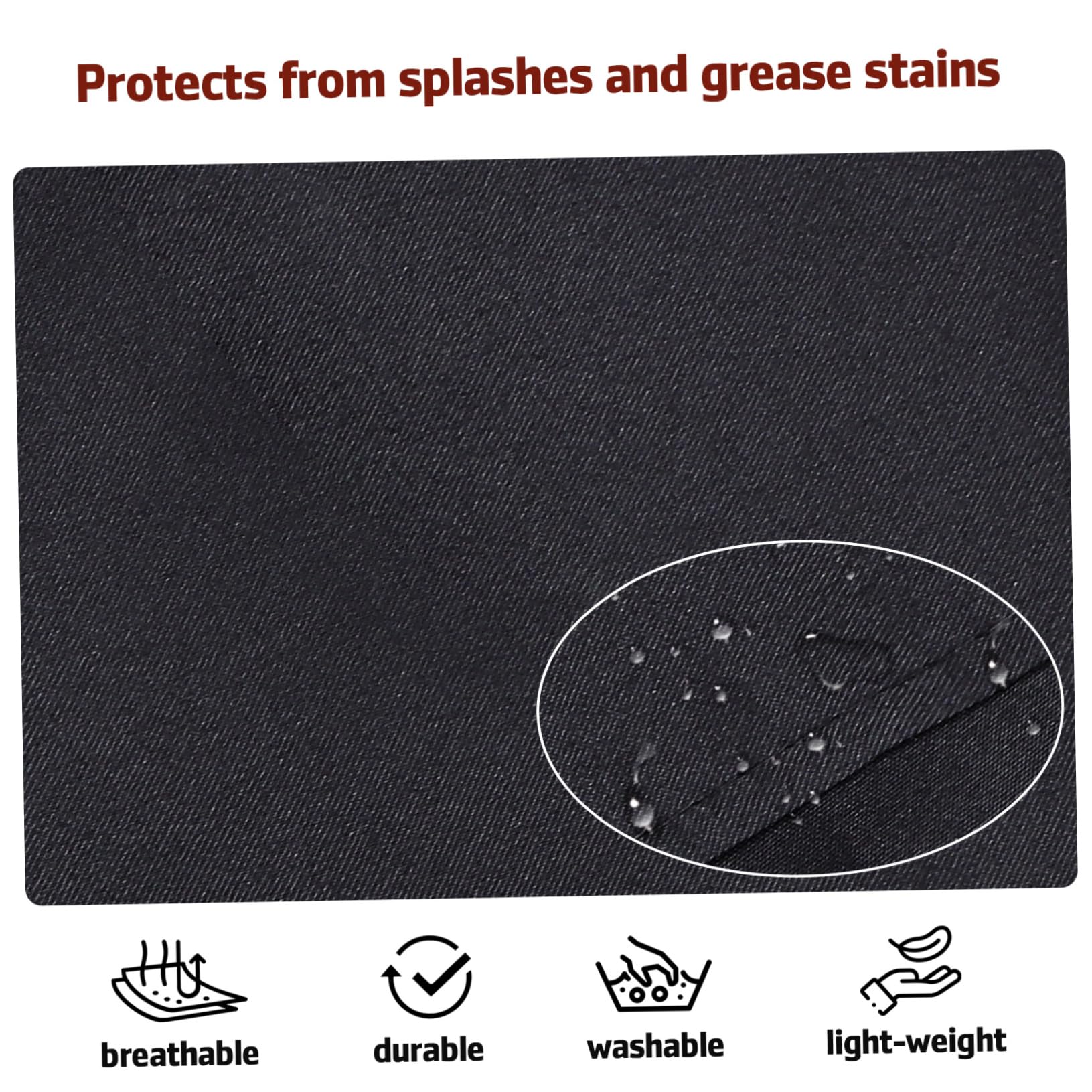 VALICLUD 12 Piezas Delantales Unisex con Frontal Cocina y Estilistas Protección de Cómodo y Ligero
