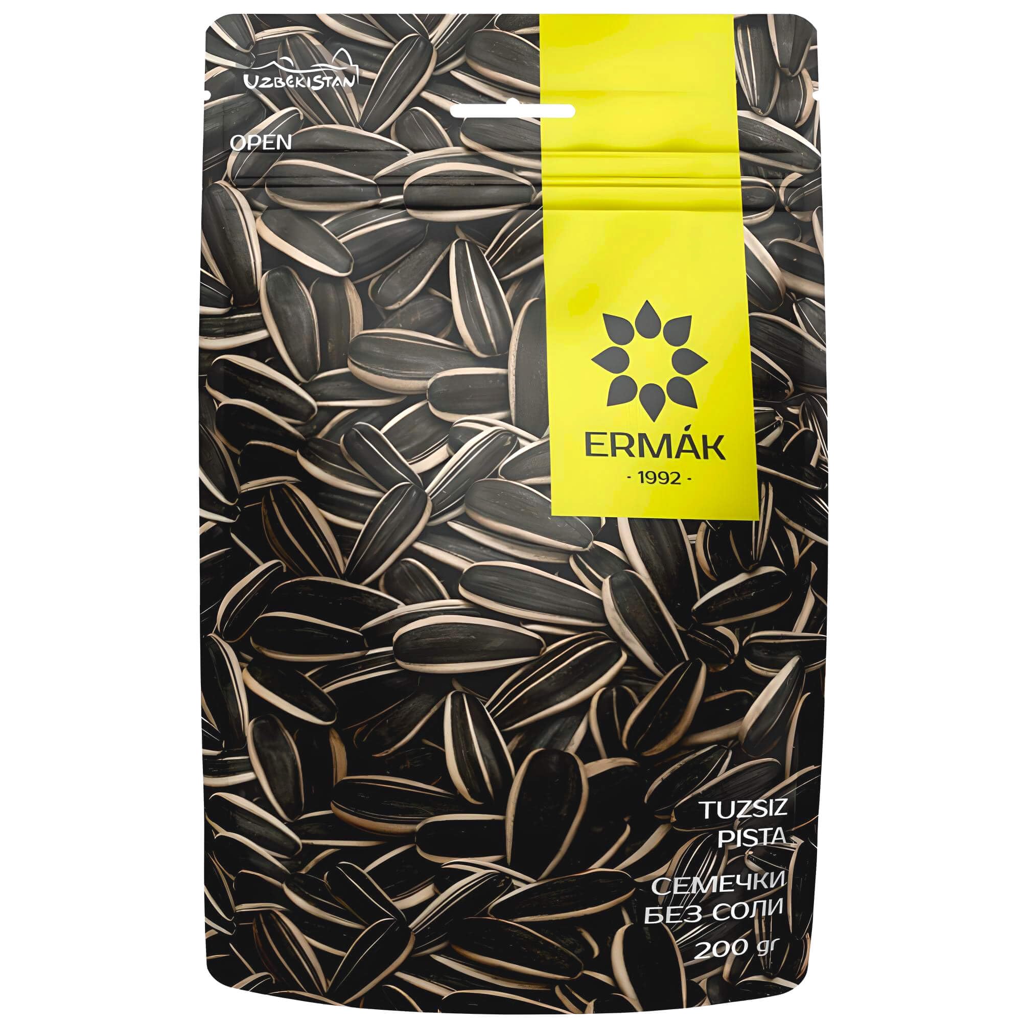 Ermak Sonnenblumenkerne geröstet & ungesalzen 5er Pack (5 x 200g)