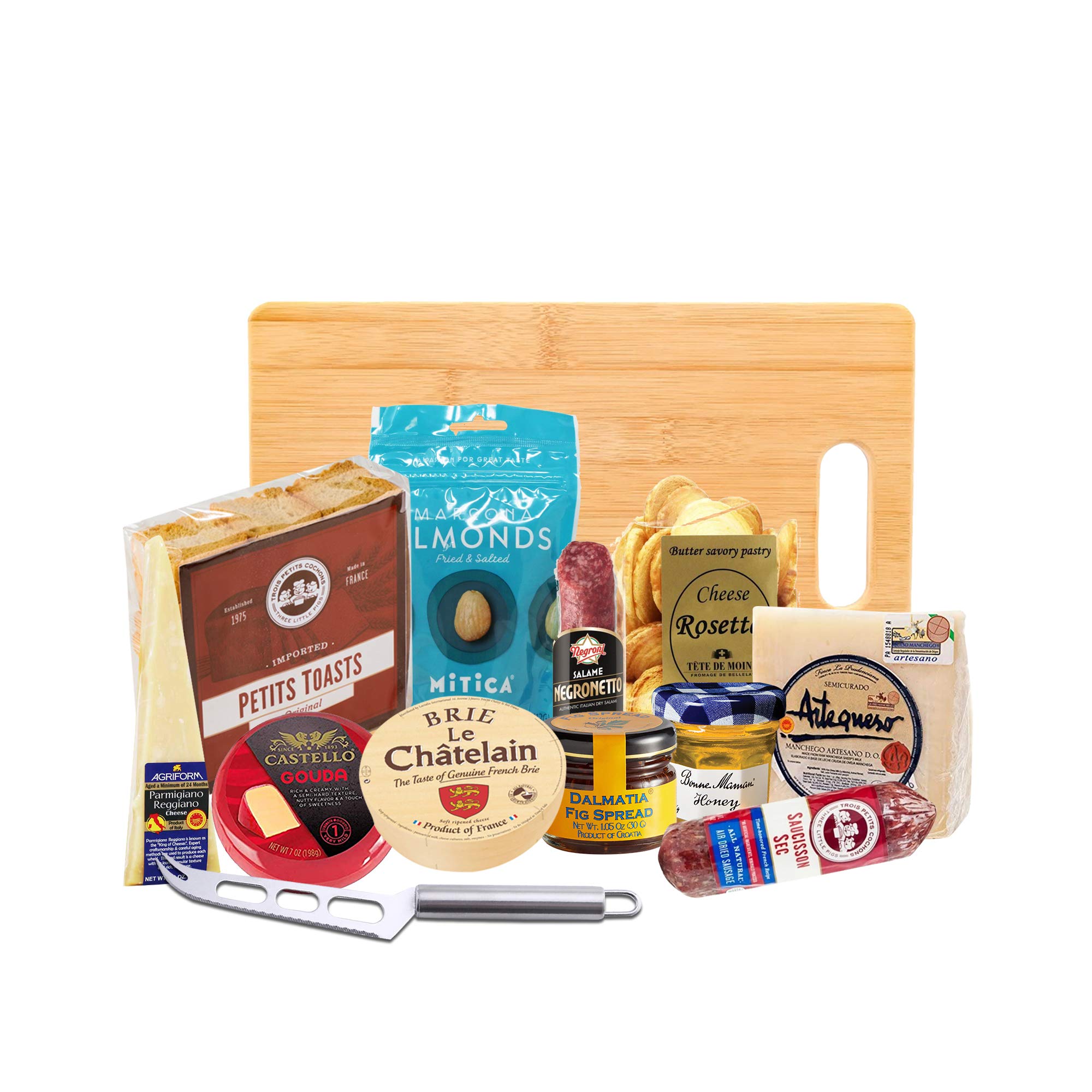Buy GiftWorld Imported Meat and Cheese Gift Basket Delicious Cheese