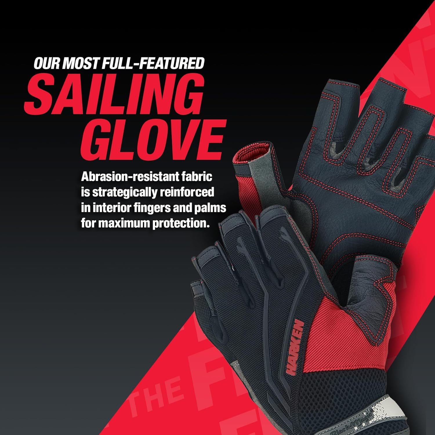 Harken Sport Men's Full Finger Reflex Gloves