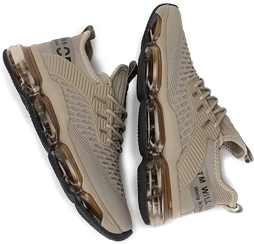 Miniatura 7 de Zapatos deportivos para hombre con amortiguación de aire, ideales para correr, tenis, caminar, gimnasio y trotar