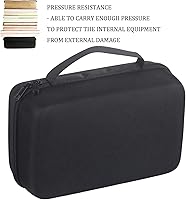 Vista 4 de Bolsa de micrófono para cámara, caja protectora de almacenamiento para Rode VideoMic Pro Plus, bolsa organizadora de micrófono de cámara