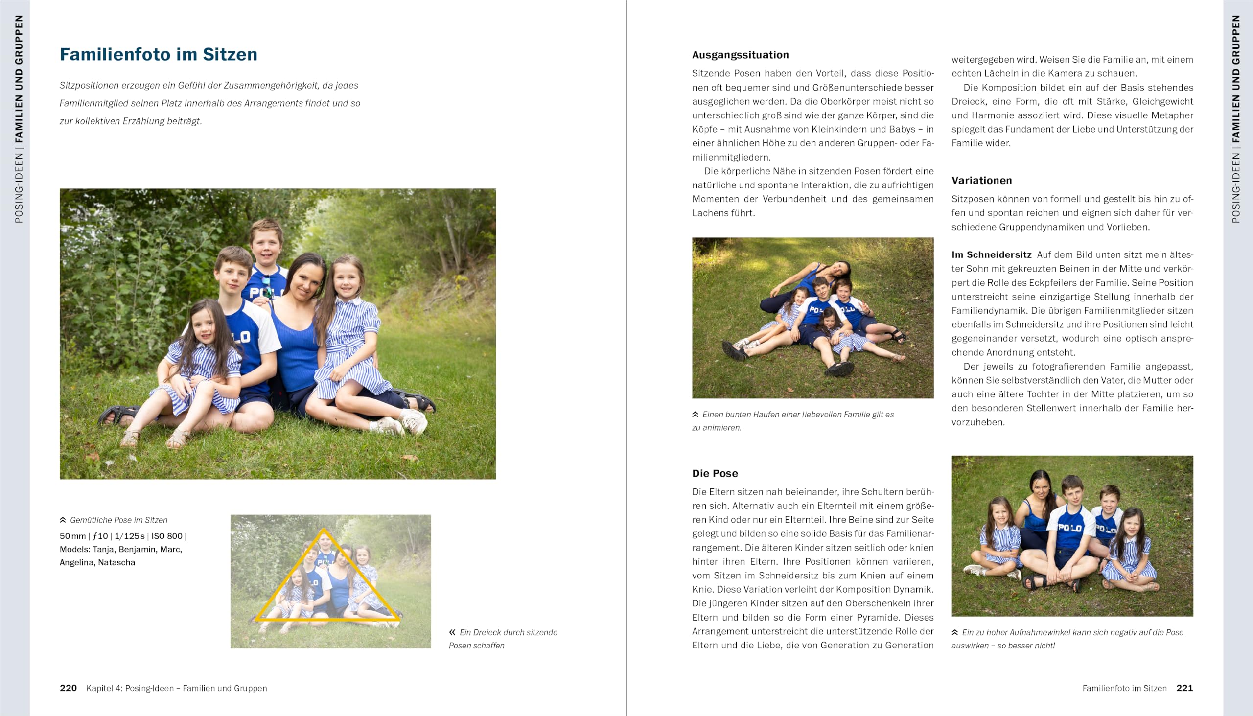 Posing: Das Handbuch für Fotograf*innen. Porträt-Ideen entwickeln und Models anleiten: Posen für Frauen, Männer, Paare, Kinder und Familien