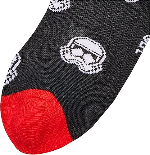 Miniatura 3 de STAR WARS mens The Mandalorian 2 Pack Crew Socks