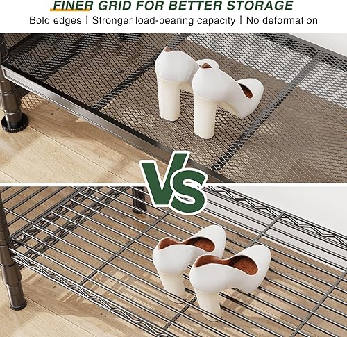 Miniatura 2 de LEHOM Perchero con tapa, perchero resistente de 3 niveles para colgar ropa