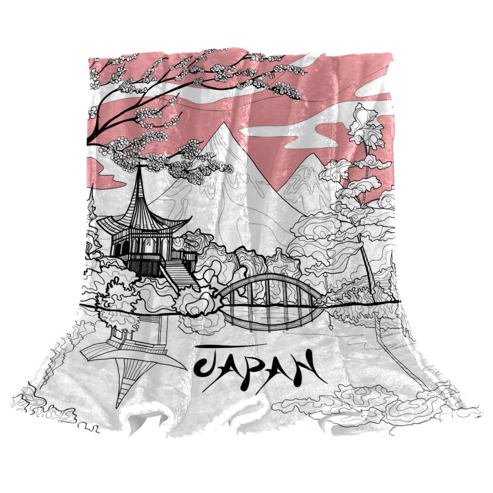 Couverture polaire japon chaude : le jeté de canapé microfibre idéal pour vos soirées