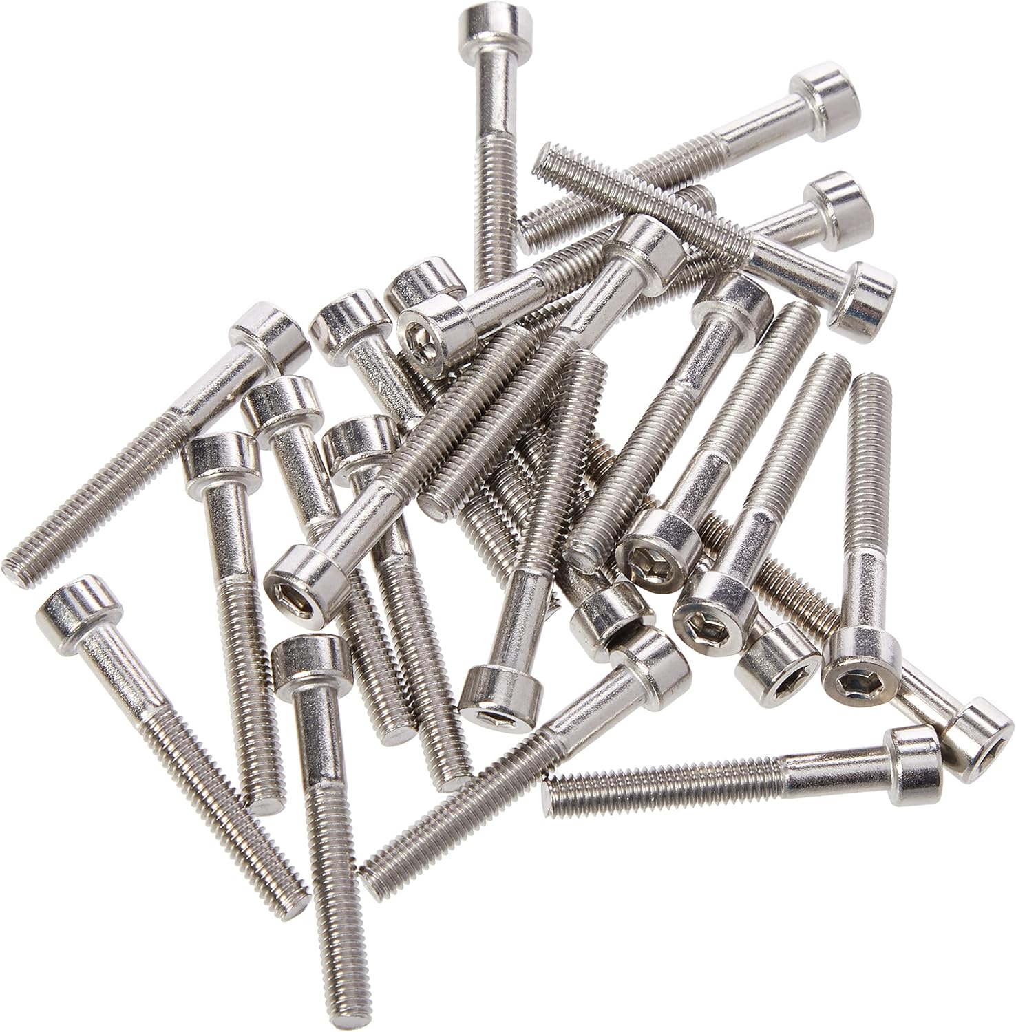 AHCA2 Stainless Steel Socket Cap Allen Key Head Bolt/Screws M4 4mm x